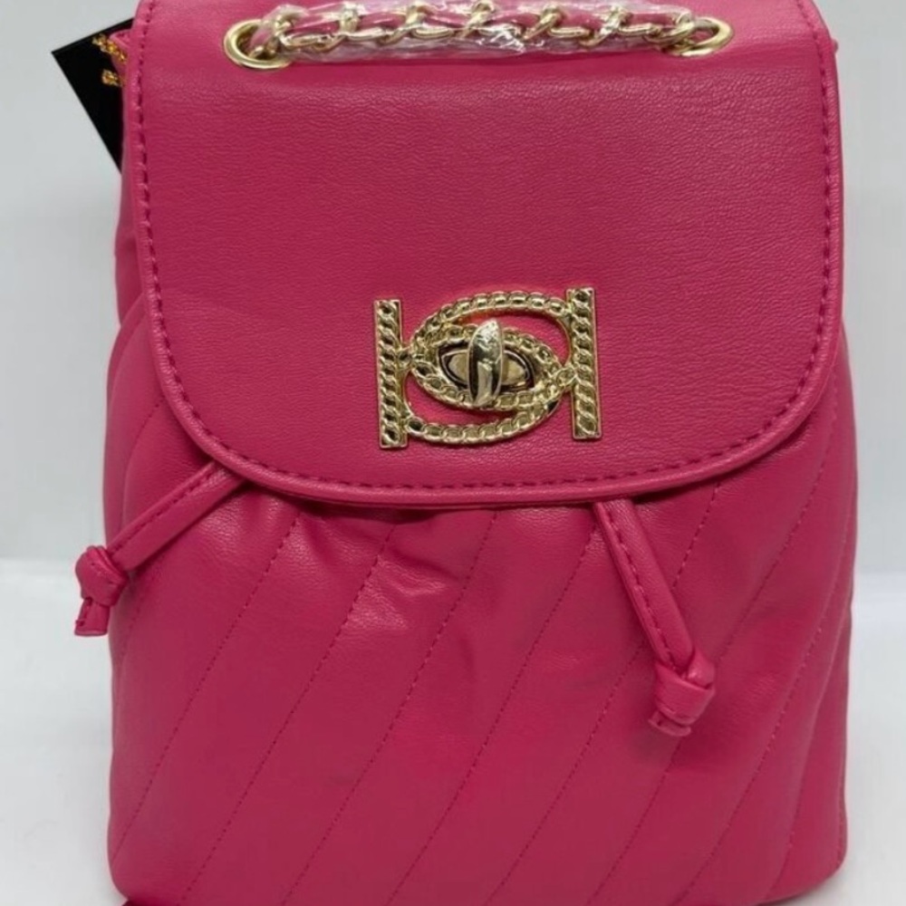 bebe- “Hera” Small backpack in Hot Pink MSRP $99